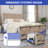 Farmhouse Rustic Platform Bed-2006095959-2006095957