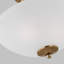 Luminaire suspendu convertible semi-encastré à deux lumières Geary de Génération Lighting -196776270