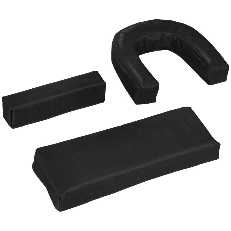 Oritse 187cm Long Double Sun Lounger, Black