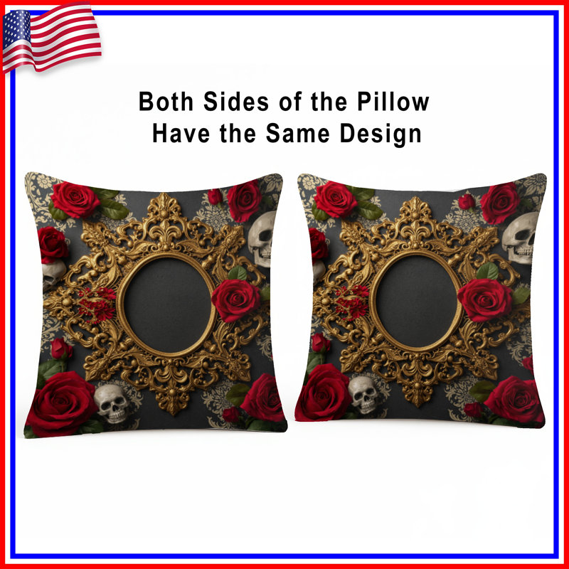 Coussins Ornate, 16 x 16 pouces
