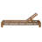 Aveline  Modern Coastal Acacia Wood Outdoor Chaise Lounge with Cushions & Adjustable Backrest-124192020
