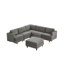 Canapé modulaire moderne, canapé convertible 6 places-1831350675