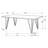 Neve Grey Sheesham Live Edge Dining Table