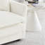 Canapé modulaire modulaire en L avec repose-pieds réversible en chenille-696635010