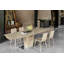 Angelique Glass Top Dining Table-33747276-33747281-33747282