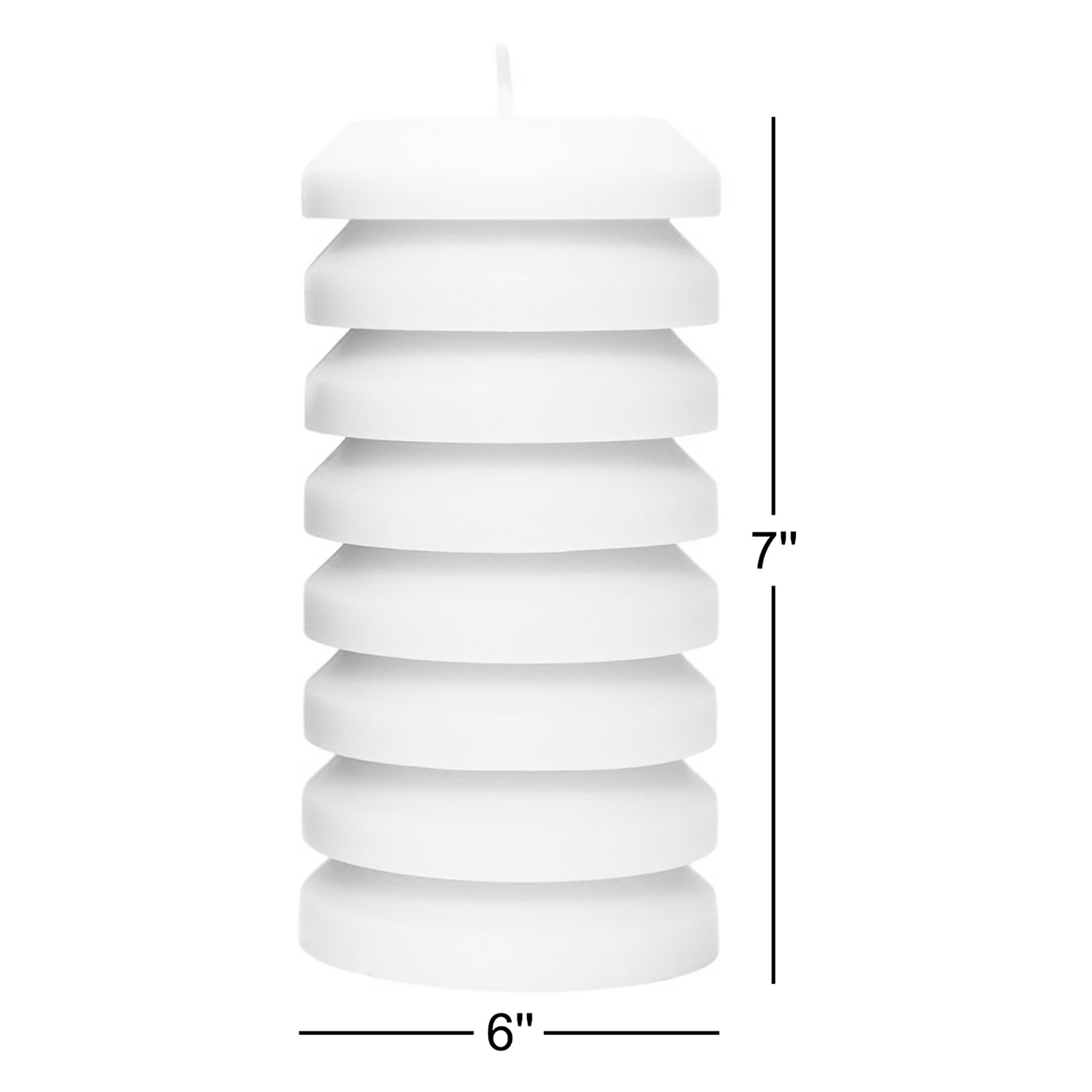 Woody Pillar Candle