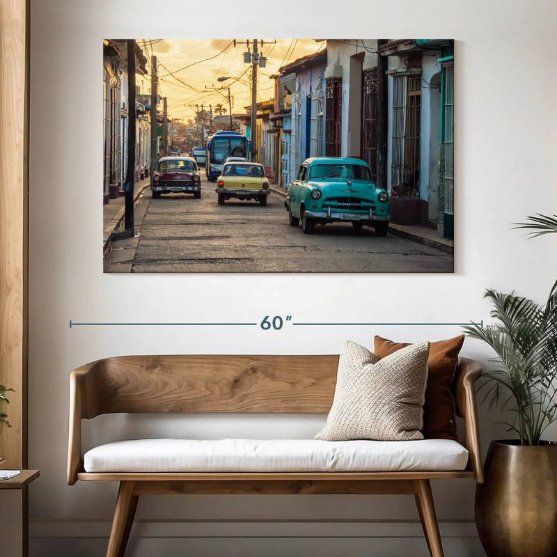 Mehar Cuban Street Cars, H 34 po x l 51 po