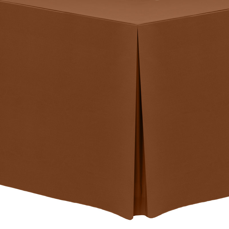 Solid Color Tablecloth, 72" x 18", 1, Copper