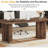63" Farmhouse Dining Table for 4-6-791420520