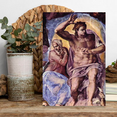 The Last Judgement, 1536-1541, reproduction d'art classique vintage
