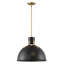 Luminaire suspendu en dôme à 1 lumière Clendon-38031698-74008649-74008653