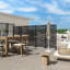 Freestanding Steel Privacy Screen Fence Panels Metal Trellis Outdoor Divider for Patio, Balcony, Backyard, Pool, Indoor Room-877041799-877041794