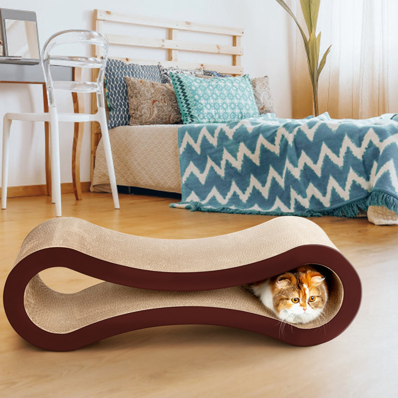 Grattoir orthopédique pour lit de chat