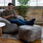 Fauteuil en cuir Big Joe Nestle-61757284