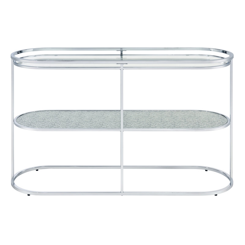 Arlandis 48'' Glass Top Console Table