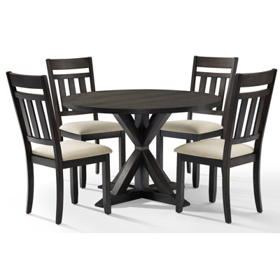 Dunblane 4 - Person Pedestal Dining Set