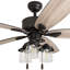 Ventilateur de plafond 52 po avec ensemble d'éclairage Curran-241581037