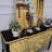 Hand-Painted 9-Drawer Storage Cabinet