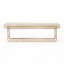 Sled Upholstered Bench-474180491