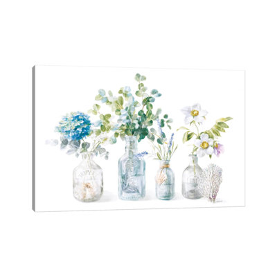 Beach Flowers I by Danhui Nai - Painting on Canvas