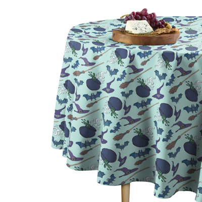 Hamarna Geometric Round Tablecloth