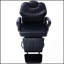 Fauteuil de coiffeur hydraulique robuste avec fonction d'inclinaison et siège plus large pour le confort et la durabilité du salon