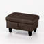 Repose-pieds rembourré en flanelle avec repose-pieds Athiste-1662927519