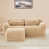 Light Camel Faux Fur