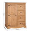 Bridewell 1 Door Wardrobe