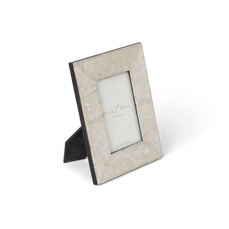 Leather Picture Frame, 4" x 6"