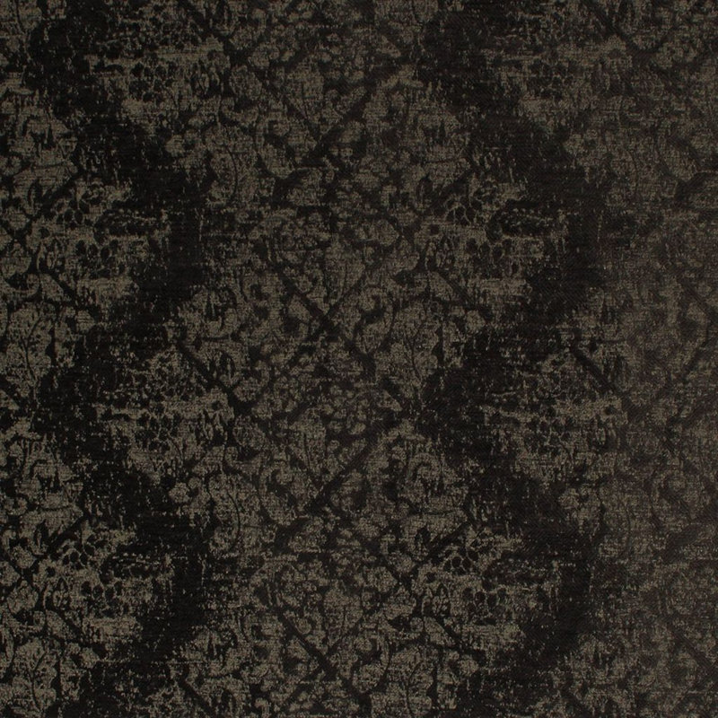Tissu damassé Prive Donatello, Café