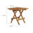 Vienna 3-Piece Outdoor Patio Teak And Rope Folding Lounge Chairs And Side Table In Natural-105239753