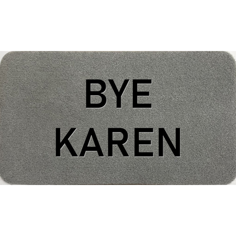Aneurin Non-Slip No Pattern Doormat