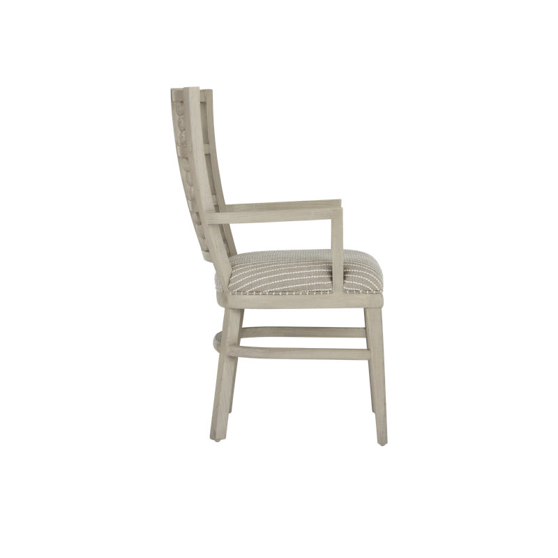 Norene Dining Chair, Demetria Parchment Stripe