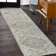 Macknair Bohemian Medallion Low-Pile Machine-Washable Cream/Brown/Green Rug