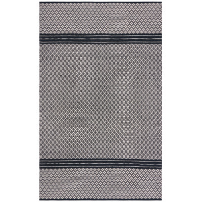 Kilim Flat Weave Cotton Geometric Rug