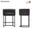 Tabouret de comptoir rembourré 26 "avec structure en métal Jessica-1469147690-1469342753