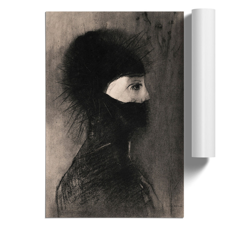 Armor by Odilon Redon - No Frame Painting, 42cm H x 30cm W x 0.1cm D