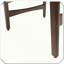 Ensemble de 2 chaises à hauteur de comptoir Polyvalent, durable, pratique, robuste, confortable et élégant-2023763675-2023763674