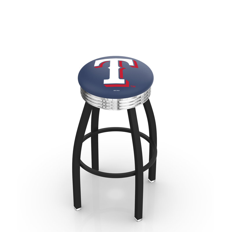 Tabouret tournant L8B3C, Tabouret de comptoir (siège d'une hauteur de 25 p, Texas Rangers