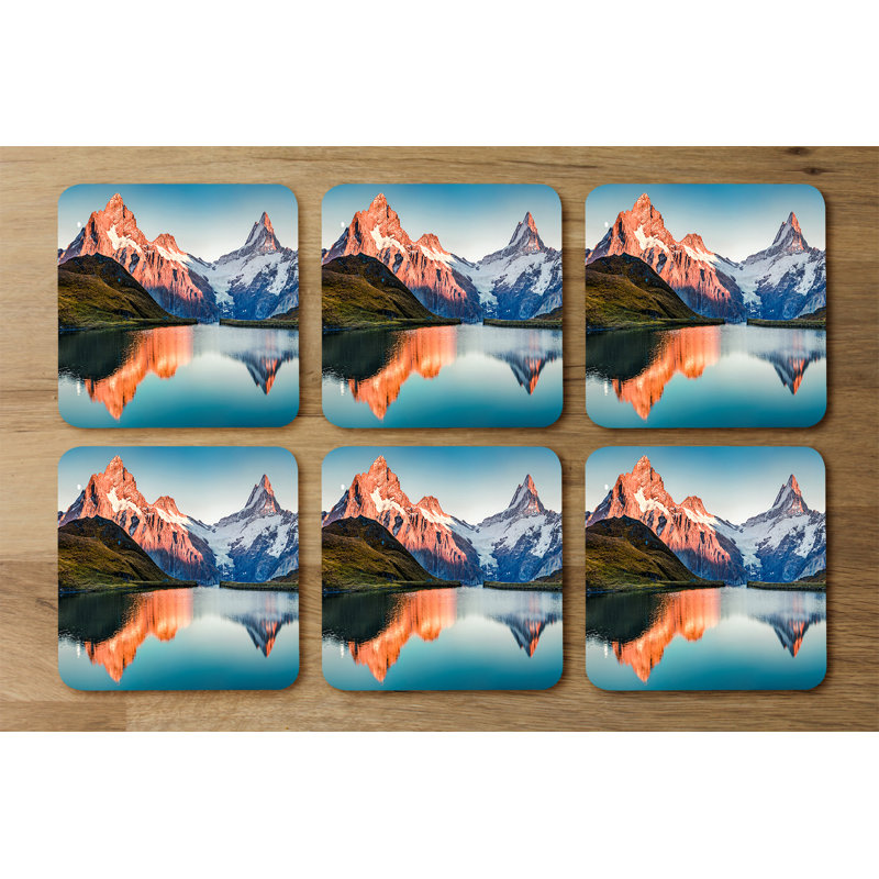 Square 6 Piece Coaster Set