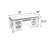 Solid Wood Executive Desk