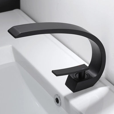 Robinet de salle de bain à un trou