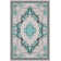 Tapis bleu sarcelle Ramsel