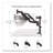 Fellowes® Single Screen Desktop Mount