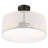 Roelke 3-Light Rattan Semi Flush Mount-570152270