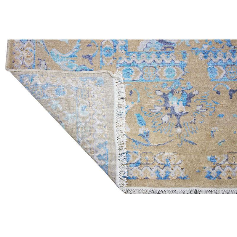 BROKDC149NAAQ Oriental Area Rug, Rectangle 9' x 12'