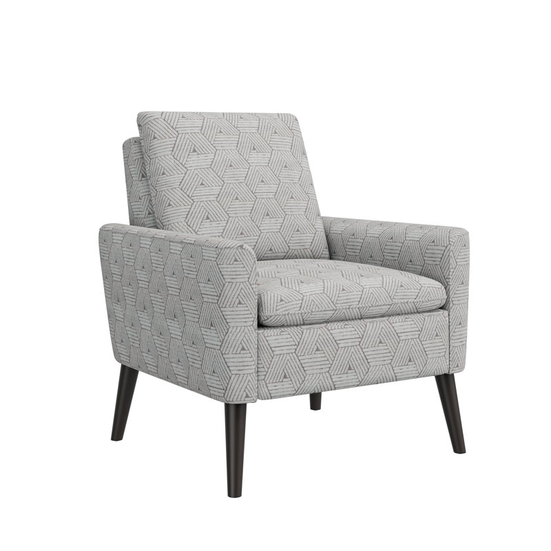 Maisel Upholstered Armchair, Tan Polyester