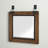 Wood Flat Wall Mirror