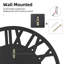 Phobos Crushed Diamond Glass Wall Clock